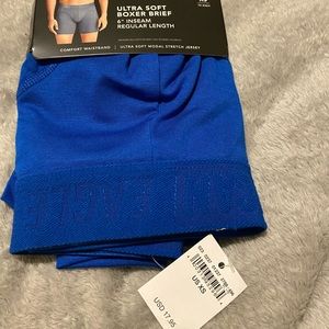 Blue boxer briefs
